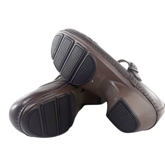 Dansko Brown Leather Mary Janes- Womens Sz 8.5 - Picture 5 of 6